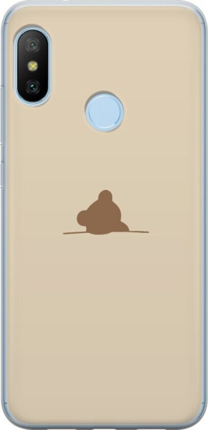 Mobildeksel til Xiaomi Mi A2 Lite med Nalle motiv