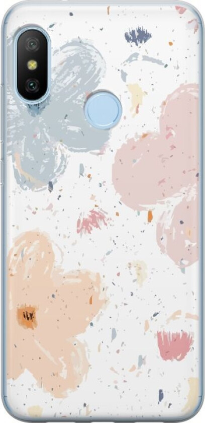 Mobildeksel til Xiaomi Mi A2 Lite med Blomster motiv