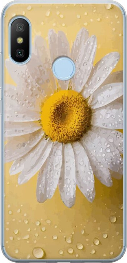 Mobildeksel til Xiaomi Mi A2 Lite med Porselensblomst motiv