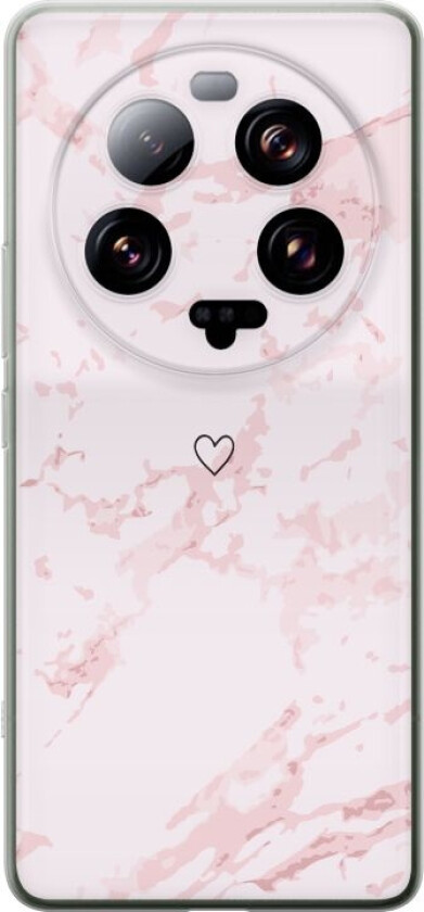 Mobildeksel til Xiaomi 13 Ultra med Rosa Hjerte motiv