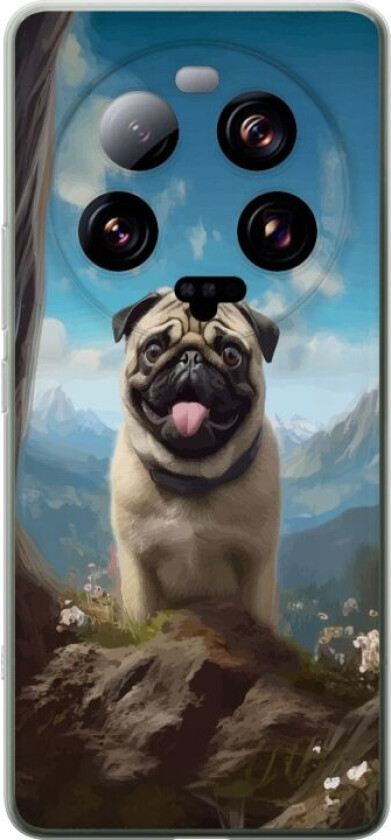 Mobildeksel til Xiaomi 13 Ultra med Glad Hund motiv