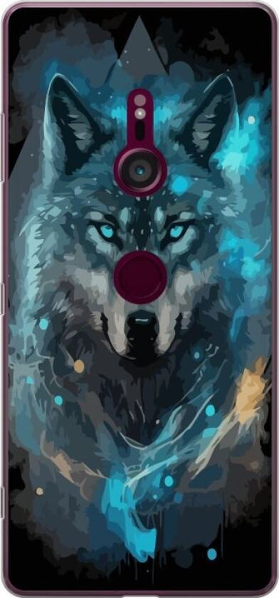 Mobildeksel til Sony Xperia XZ3 med Ulve motiv