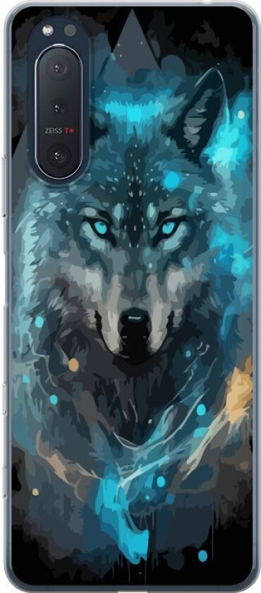 Mobildeksel til Sony Xperia 5 II med Ulve motiv