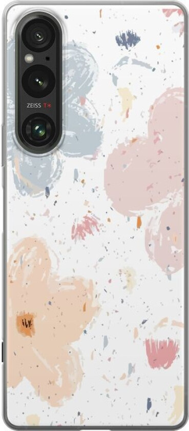 Mobildeksel til Sony Xperia 1 V med Blomster motiv