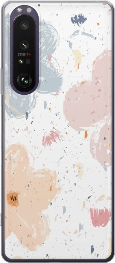 Mobildeksel til Sony Xperia 1 III med Blomster motiv