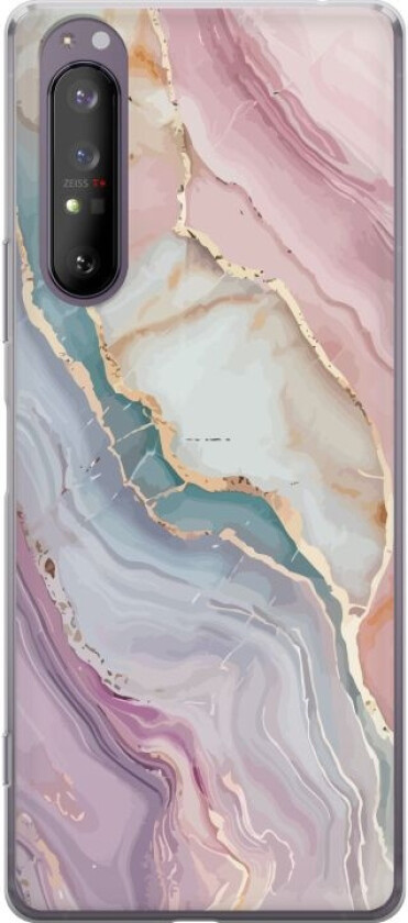 Mobildeksel til Sony Xperia 1 II med Marmor motiv