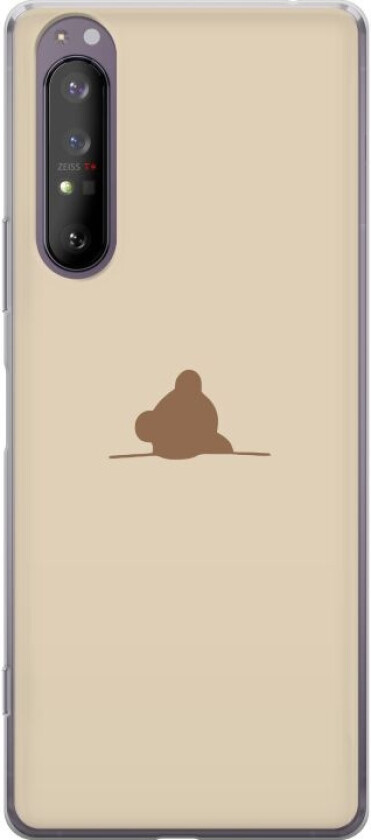 Mobildeksel til Sony Xperia 1 II med Nalle motiv