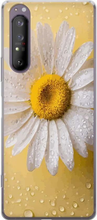 Mobildeksel til Sony Xperia 1 II med Porselensblomst motiv