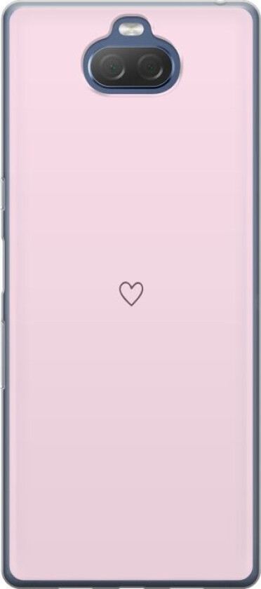 Mobildeksel til Sony Xperia 10 Plus med Hjerte motiv