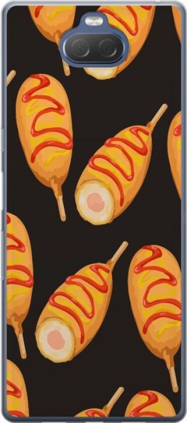 Mobildeksel til Sony Xperia 10 Plus med Kyllinglår motiv