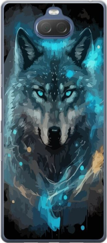 Mobildeksel til Sony Xperia 10 Plus med Ulve motiv