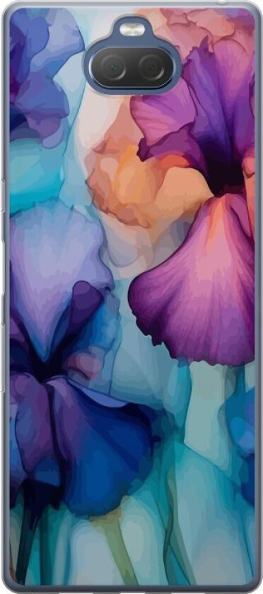 Mobildeksel til Sony Xperia 10 Plus med Magiske blomster motiv