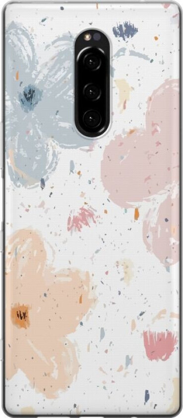 Mobildeksel til Sony Xperia 1 med Blomster motiv