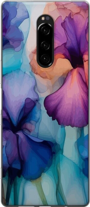 Mobildeksel til Sony Xperia 1 med Magiske blomster motiv
