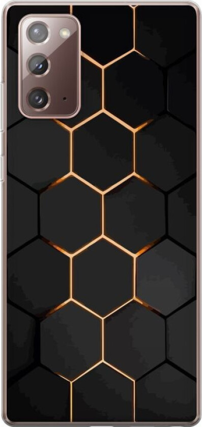 Mobildeksel til Samsung Galaxy Note20 med Luksuriøst Mønster motiv