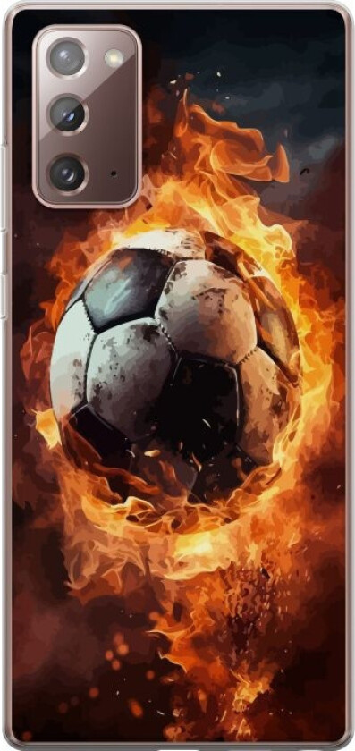Mobildeksel til Samsung Galaxy Note20 med Fotball motiv
