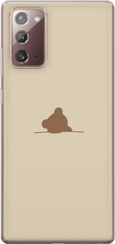 Mobildeksel til Samsung Galaxy Note20 med Nalle motiv