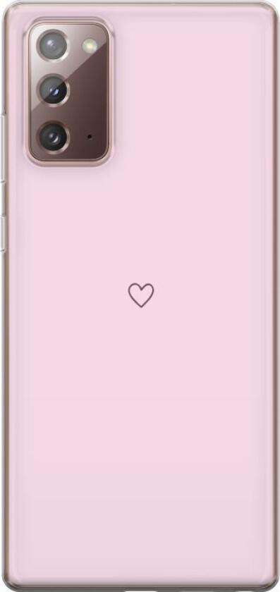 Mobildeksel til Samsung Galaxy Note20 med Hjerte motiv