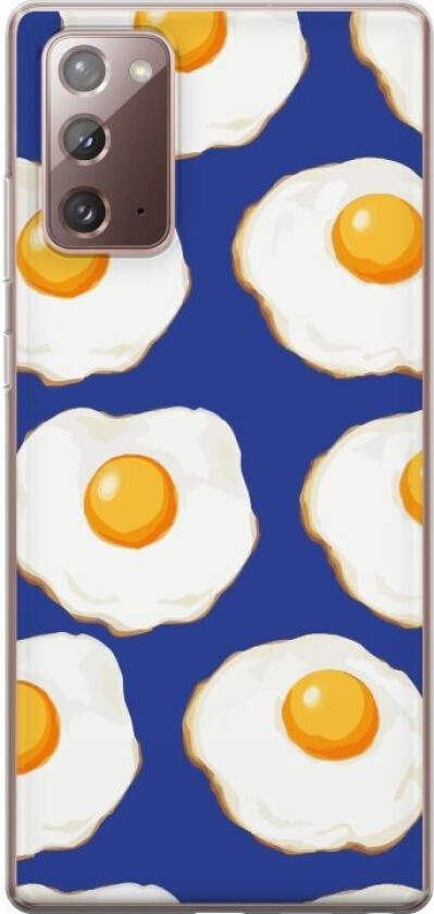 Mobildeksel til Samsung Galaxy Note20 med Stekte egg motiv