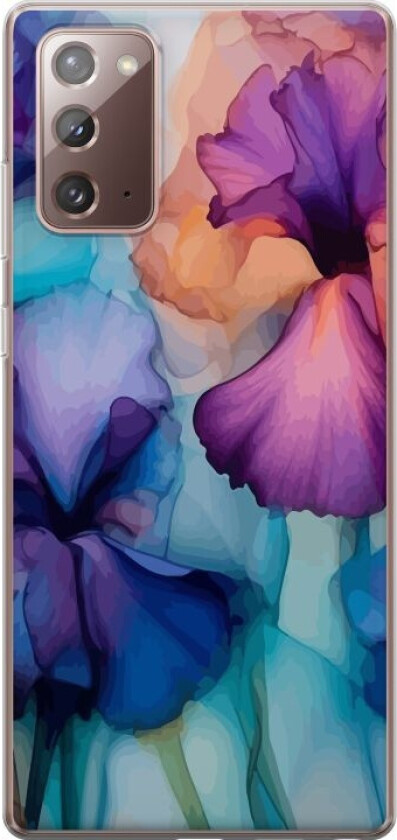 Mobildeksel til Samsung Galaxy Note20 med Magiske blomster motiv