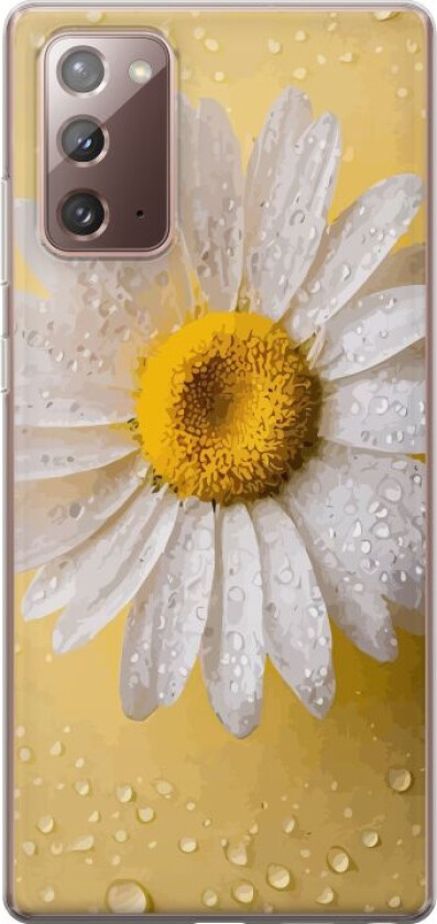 Mobildeksel til Samsung Galaxy Note20 med Porselensblomst motiv