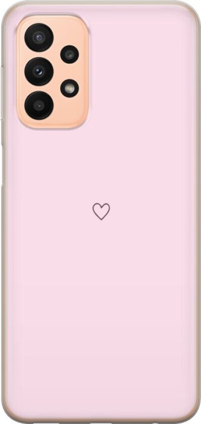 Mobildeksel til Samsung Galaxy A23 med Hjerte motiv