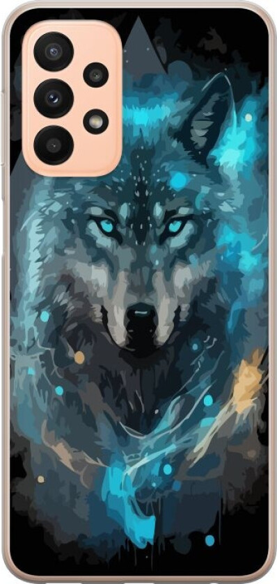 Mobildeksel til Samsung Galaxy A23 5G med Ulve motiv