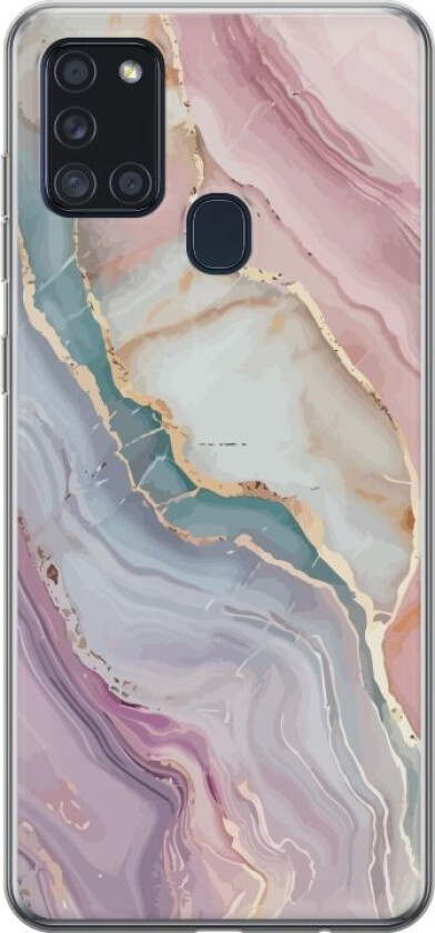 Mobildeksel til Samsung Galaxy A21s med Marmor motiv