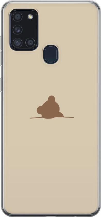 Mobildeksel til Samsung Galaxy A21s med Nalle motiv