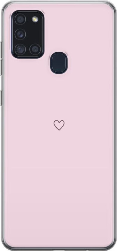 Mobildeksel til Samsung Galaxy A21s med Hjerte motiv