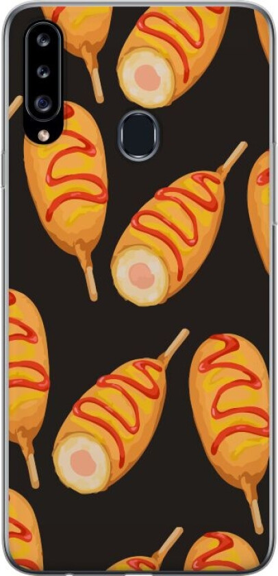 Mobildeksel til Samsung Galaxy A20s med Kyllinglår motiv