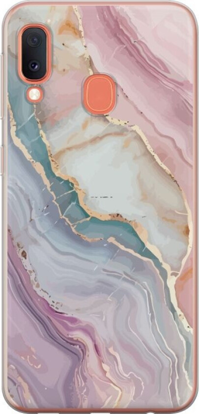 Mobildeksel til Samsung Galaxy A20e med Marmor motiv