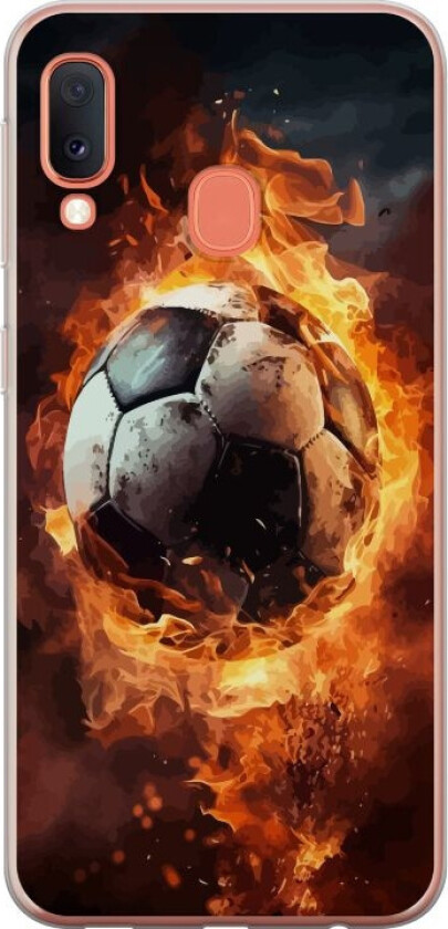 Mobildeksel til Samsung Galaxy A20e med Fotball motiv