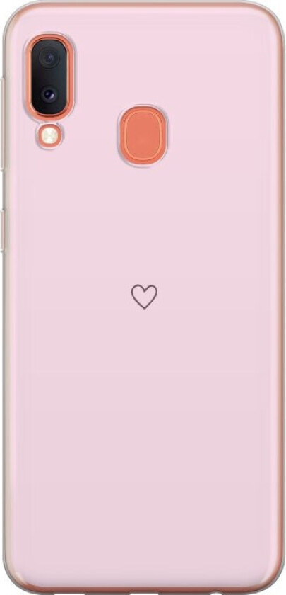 Mobildeksel til Samsung Galaxy A20e med Hjerte motiv