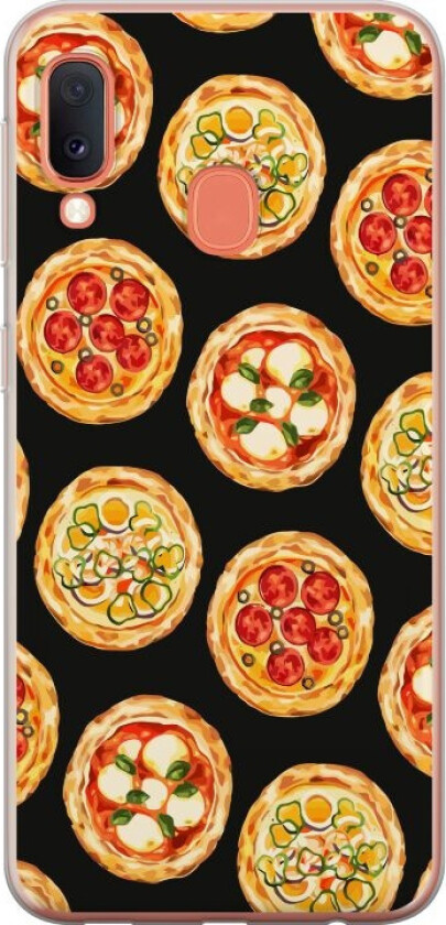 Mobildeksel til Samsung Galaxy A20e med Pizza motiv