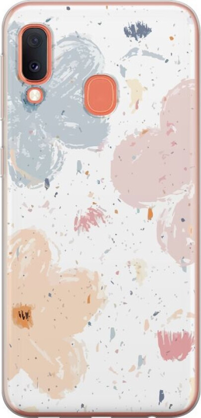 Mobildeksel til Samsung Galaxy A20e med Blomster motiv