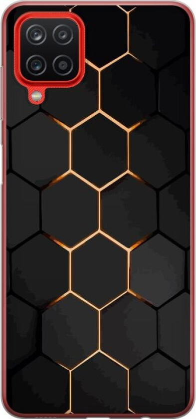 Mobildeksel til Samsung Galaxy A12 med Luksuriøst Mønster motiv