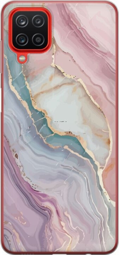 Mobildeksel til Samsung Galaxy A12 med Marmor motiv