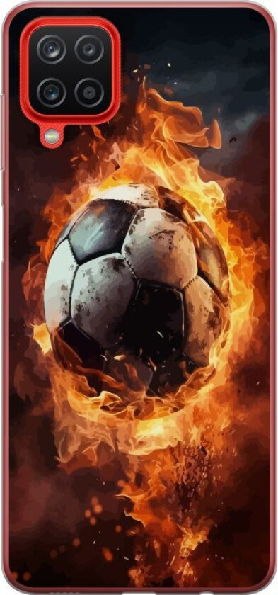 Mobildeksel til Samsung Galaxy A12 med Fotball motiv