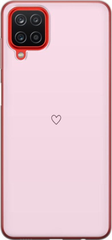 Mobildeksel til Samsung Galaxy A12 med Hjerte motiv