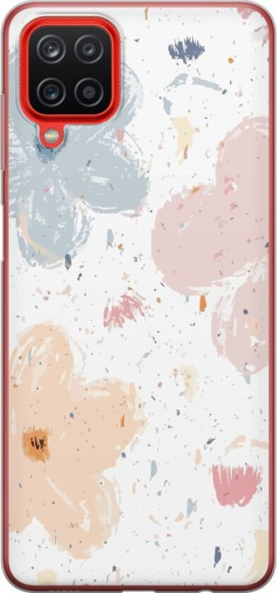Mobildeksel til Samsung Galaxy A12 med Blomster motiv