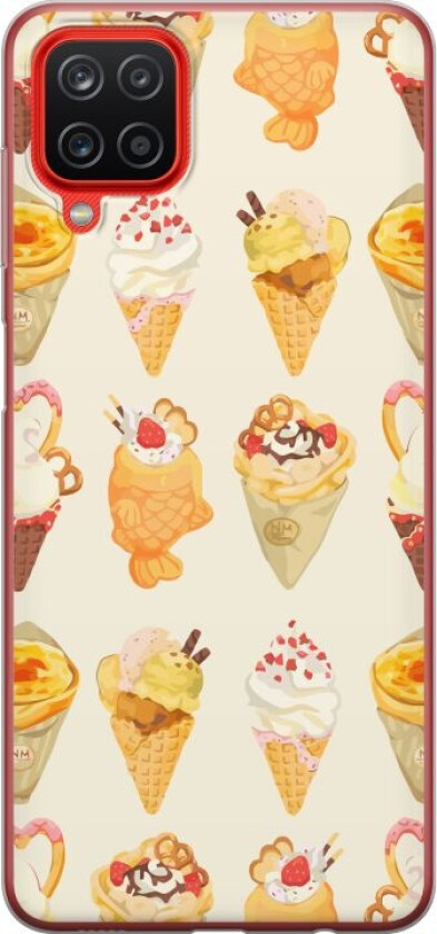 Mobildeksel til Samsung Galaxy A12 med Glassig motiv