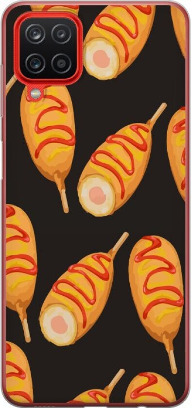 Mobildeksel til Samsung Galaxy A12 med Kyllinglår motiv