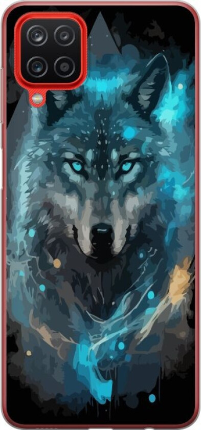 Mobildeksel til Samsung Galaxy A12 med Ulve motiv