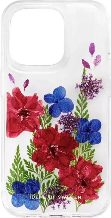 iPhone 14 Pro iDeal Of Sweden Clear Deksel - Autumn Bloom