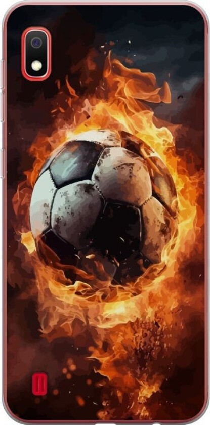 Mobildeksel til Samsung Galaxy A10 med Fotball motiv