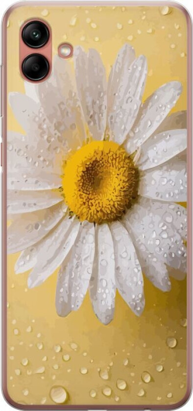 Mobildeksel til Samsung Galaxy A04 med Porselensblomst motiv