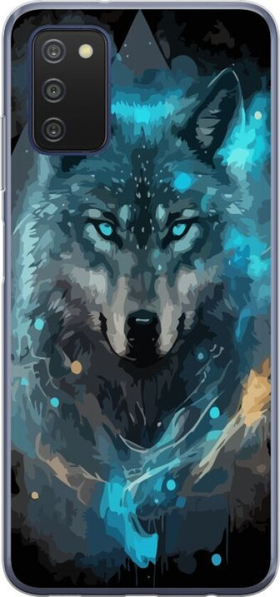 Mobildeksel til Samsung Galaxy A03s med Ulve motiv