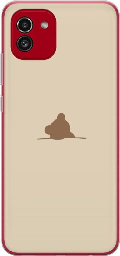 Mobildeksel til Samsung Galaxy A03 med Nalle motiv