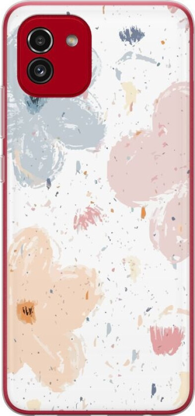 Mobildeksel til Samsung Galaxy A03 med Blomster motiv